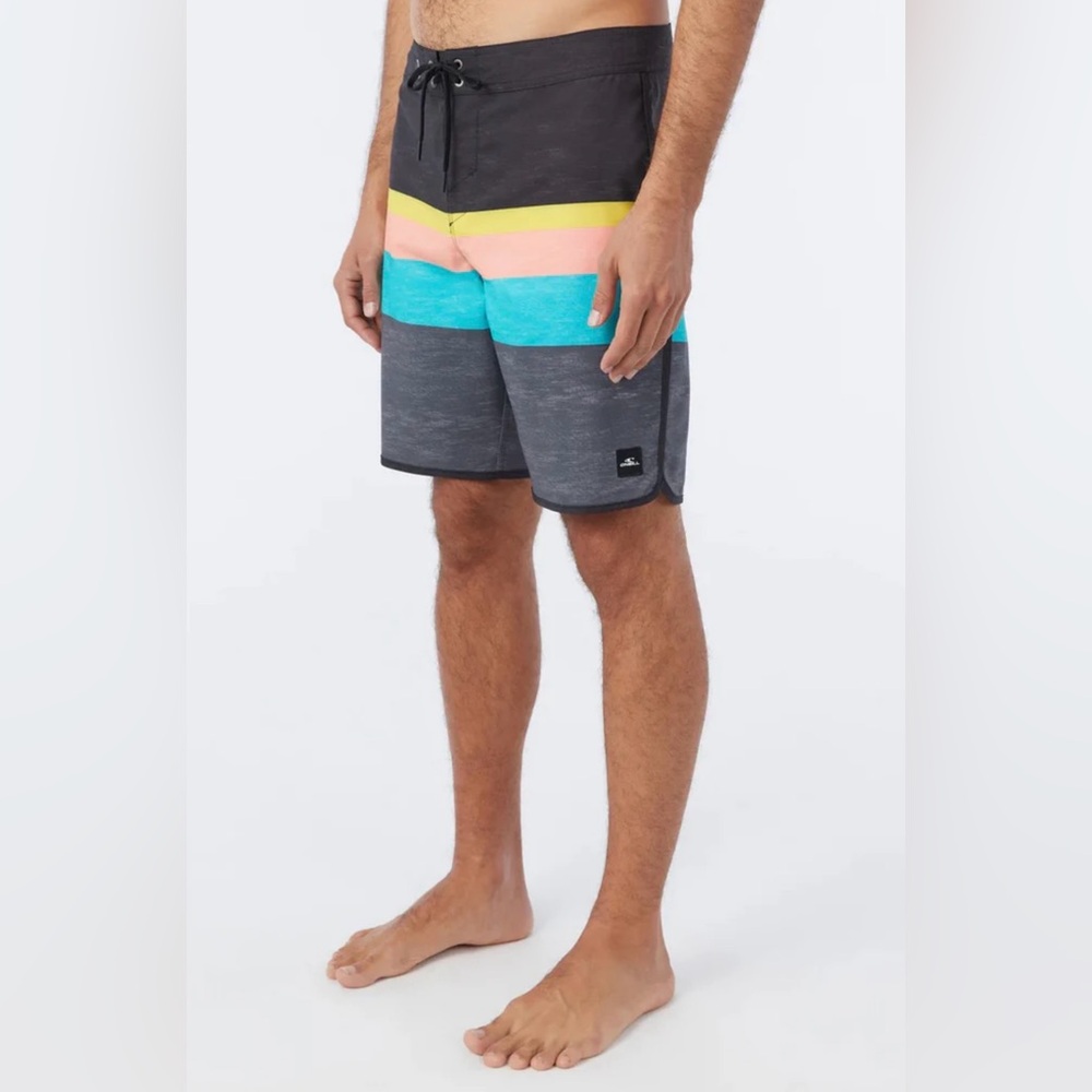 O’Neill Hyperdry Colorblock Swim Trunks Size 30 NWOT